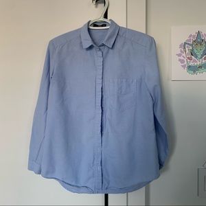 Light Blue MANGO dress shirt